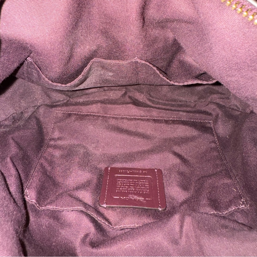Coach leather hobo bag - Picture 4 of 4